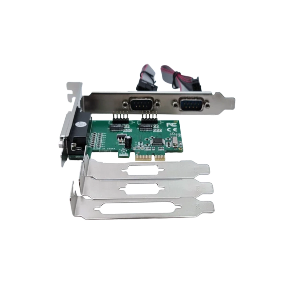 Bungees PCIe X1 To 2 Port Serial 1 Port Parallel Add On Card view 4